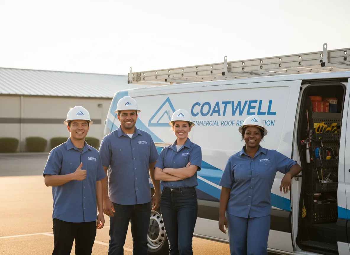 Commercial roof coating company in Chrisman, IL